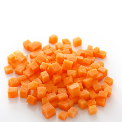 Frozen Carrot Dices