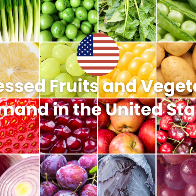 Processed Fruits and Vegetables Demand in the United States